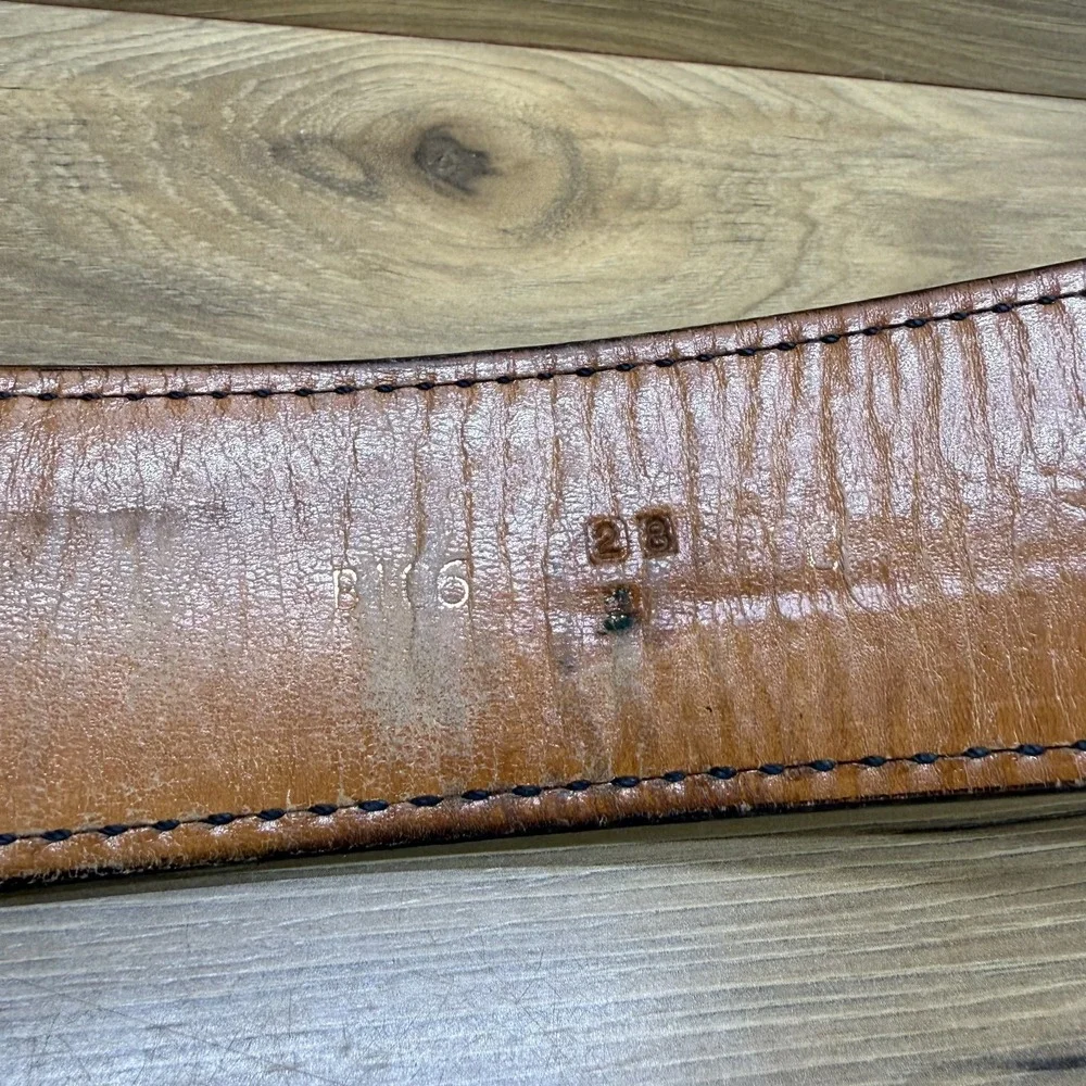 DON‎ HUME Duty Belt 28 30 Black Leather 2.25 in Oklahoma USA Made